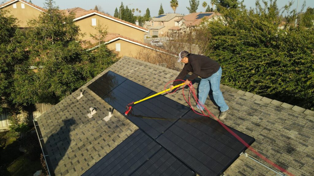 sj pest control solar panel cleaning